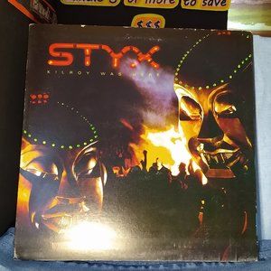 Styx Kilroy Was Here 1983 Unipak Vinyl Record MINTY